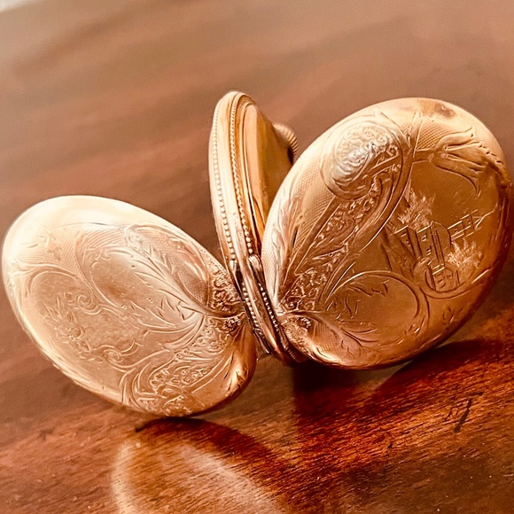 🌟HP🌟RARE ANTIQUE ELGIN HUNTER POCKET WATCH - Picture 15 of 16